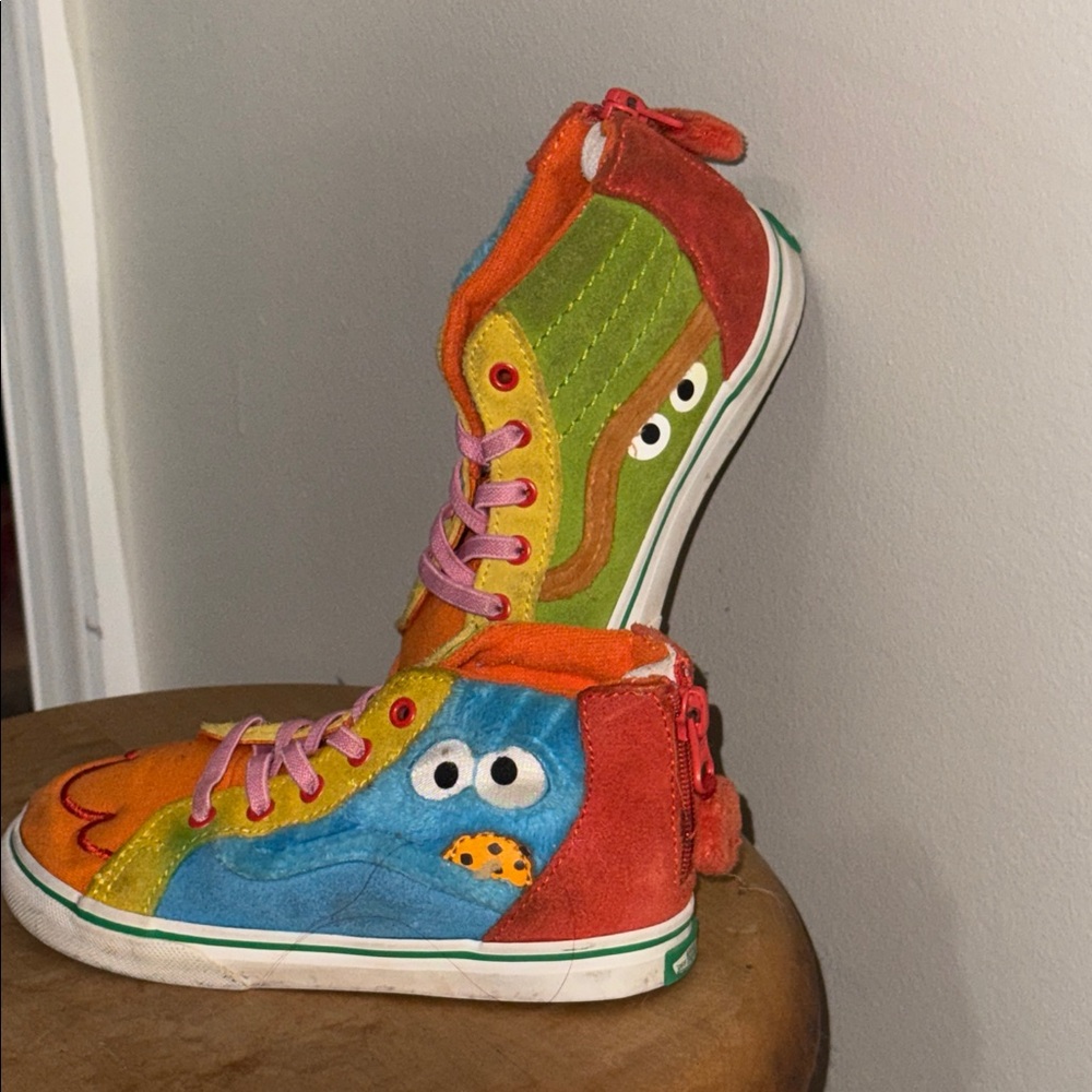 Vans Multicolor Kids High-Top Sneakers